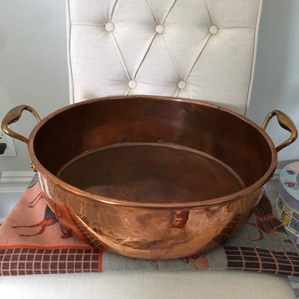Vintage copper pot